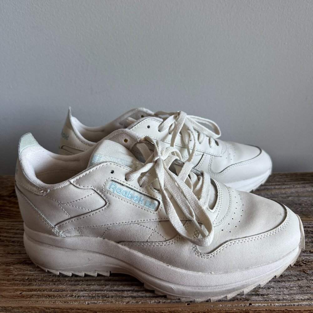 Used- Women's Reebok Classic Leather SP-Size 10